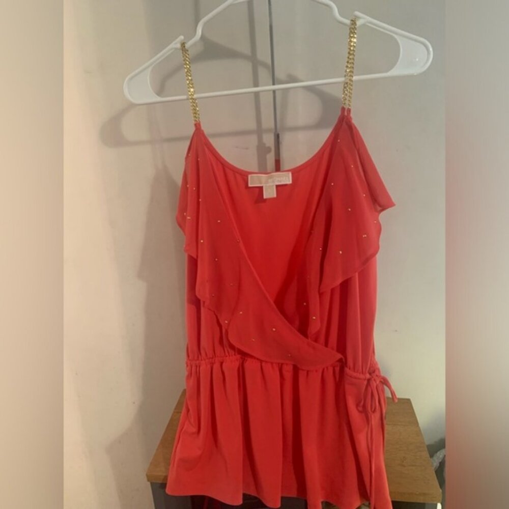 Michael Kors Sleeveless Blouse Size Medium